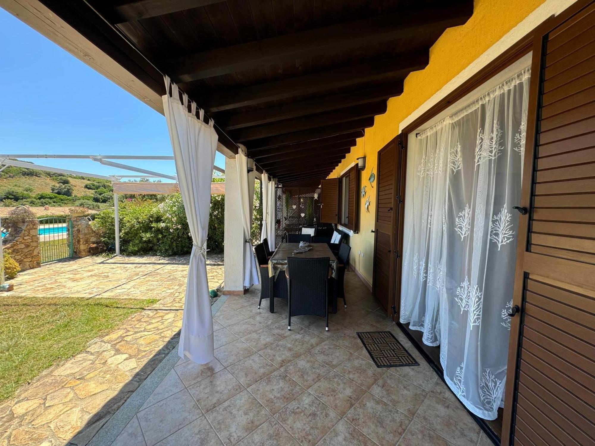 Casa Vacanze Con Piscina E Vista Mare Esclusiva Per Coppie E Famiglie, Relax E Tranquillita Tertenìa Buitenkant foto