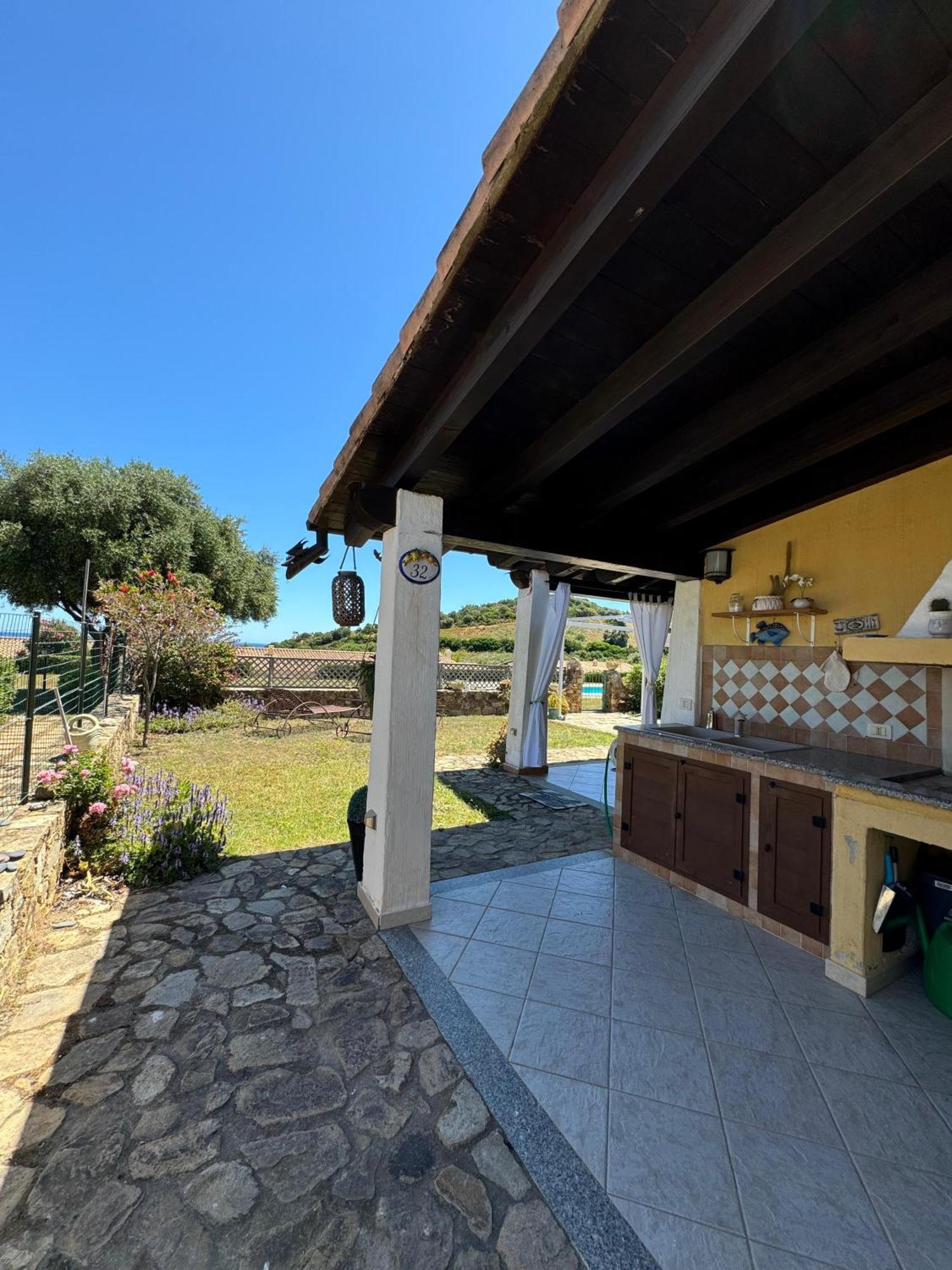 Casa Vacanze Con Piscina E Vista Mare Esclusiva Per Coppie E Famiglie, Relax E Tranquillita Tertenìa Buitenkant foto